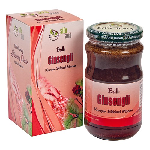 ŞİFA ANA GİNSENGLİ BALLI KARIŞIM BİTKİSEL MACUN