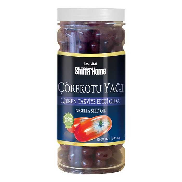 AKSUVİTAL ÇÖREKOTU YAĞI SOFTJEL 500 MG