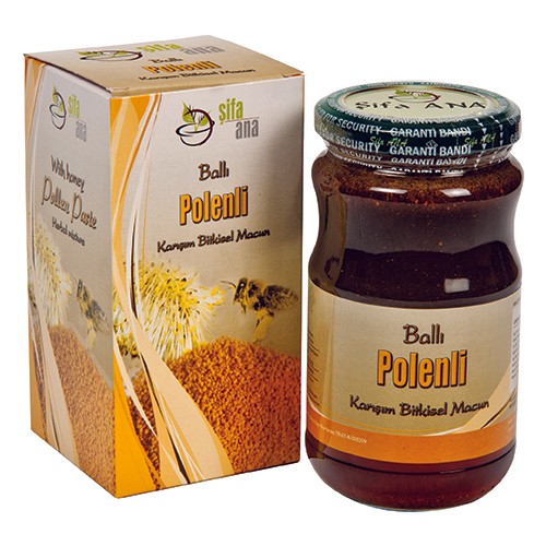 ŞİFA ANA POLENLİ BALLI KARIŞIM BİTKİSEL MACUN