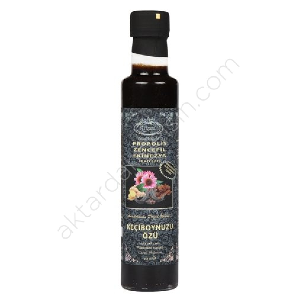 ALİZADE PROPOLİS-ZENCEFİL-EKİNEZYA EKSTRATLI KEÇİBOYNUZU ÖZÜ