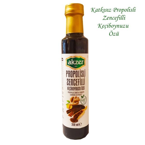 AKZER PROPOLİS-ZENCEFİL KEÇİBOYNUZU ÖZÜ
